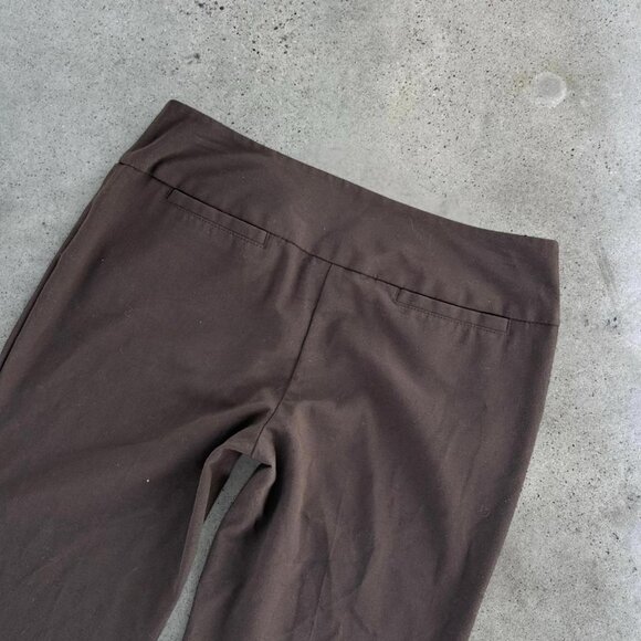 Vintage brown low rise flared pants - Picture 6 of 6